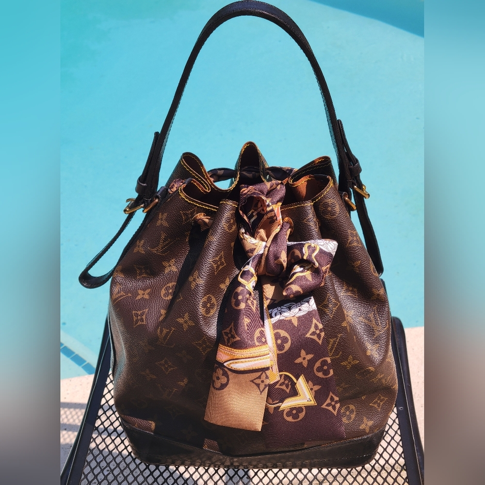 Louis Vuitton Brown Monogram Bucket Bag